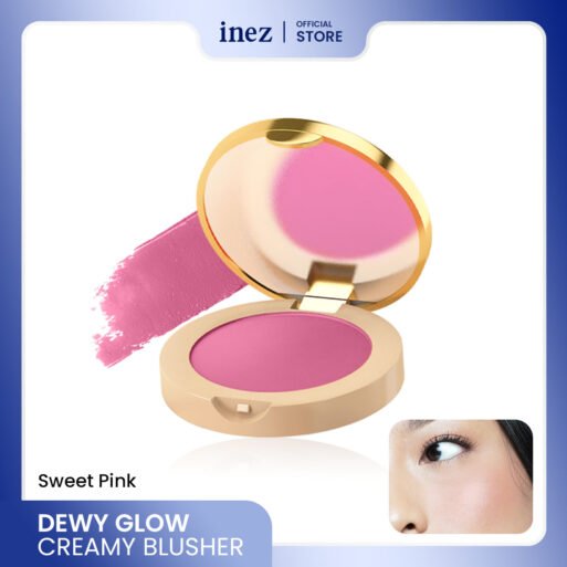 Inez Dewy Glow Creamy Blusher Blushon Single