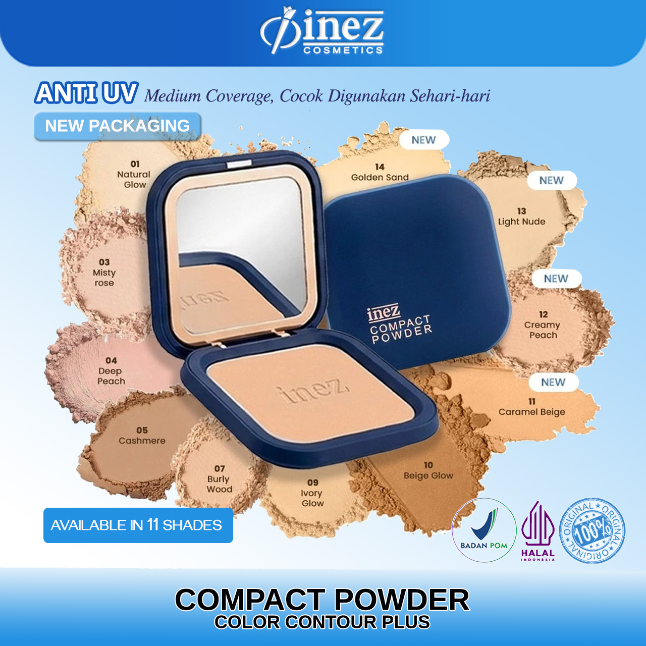 inez compact powder
