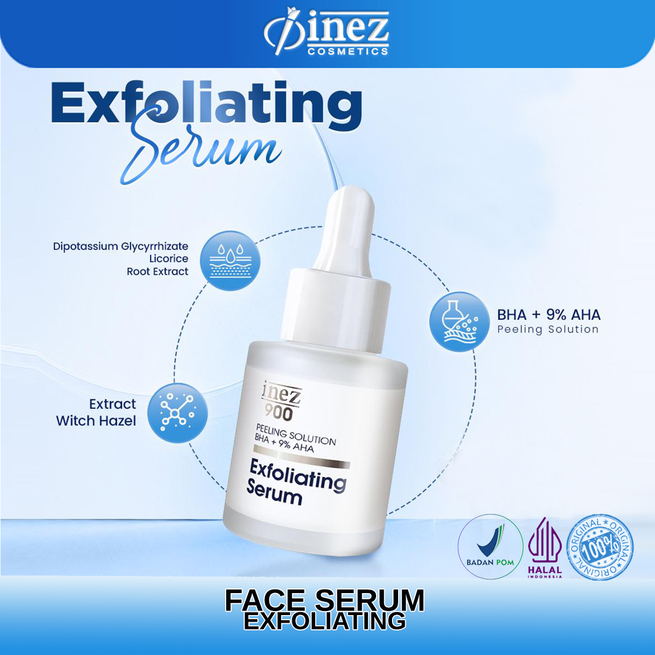 INEZ Exfoliating Serum AHA BHA