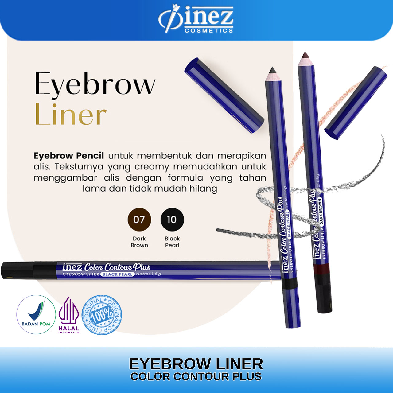 Inez eyebrow pencil