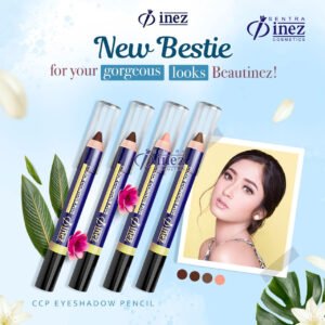 INEZ Eyeshadow Pencil Color Contour Plus - Gambar 2