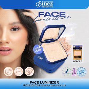 INEZ Face Luminizer Color Contour Plus Highlighter