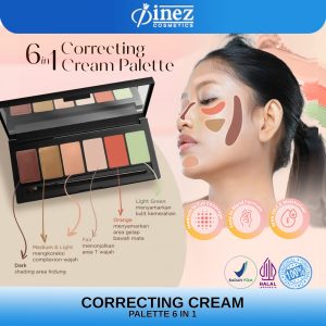 Inez correcting cream palette