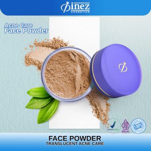 INEZ Acne Face Powder Translucent Bedak Jerawat