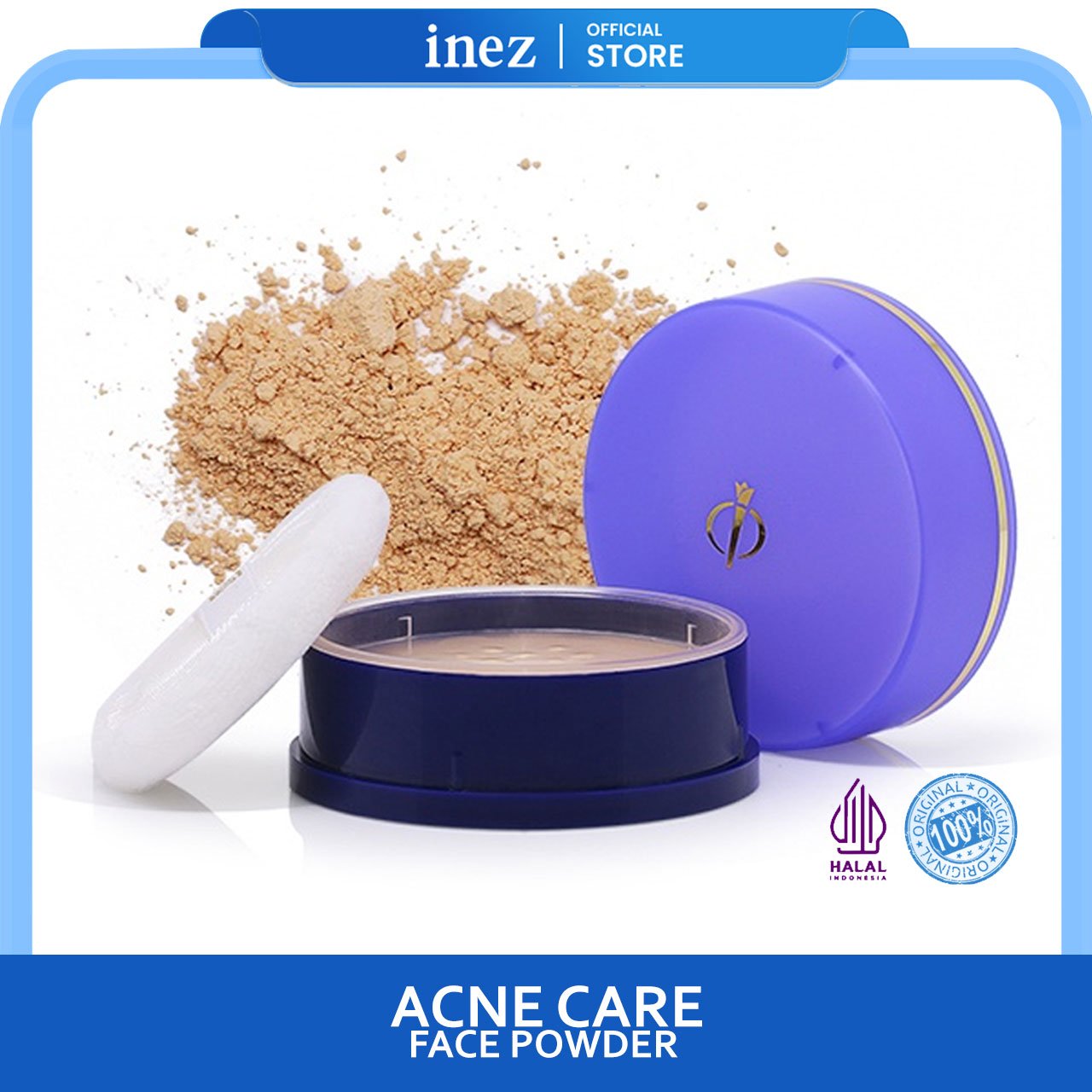 inez acne face powder