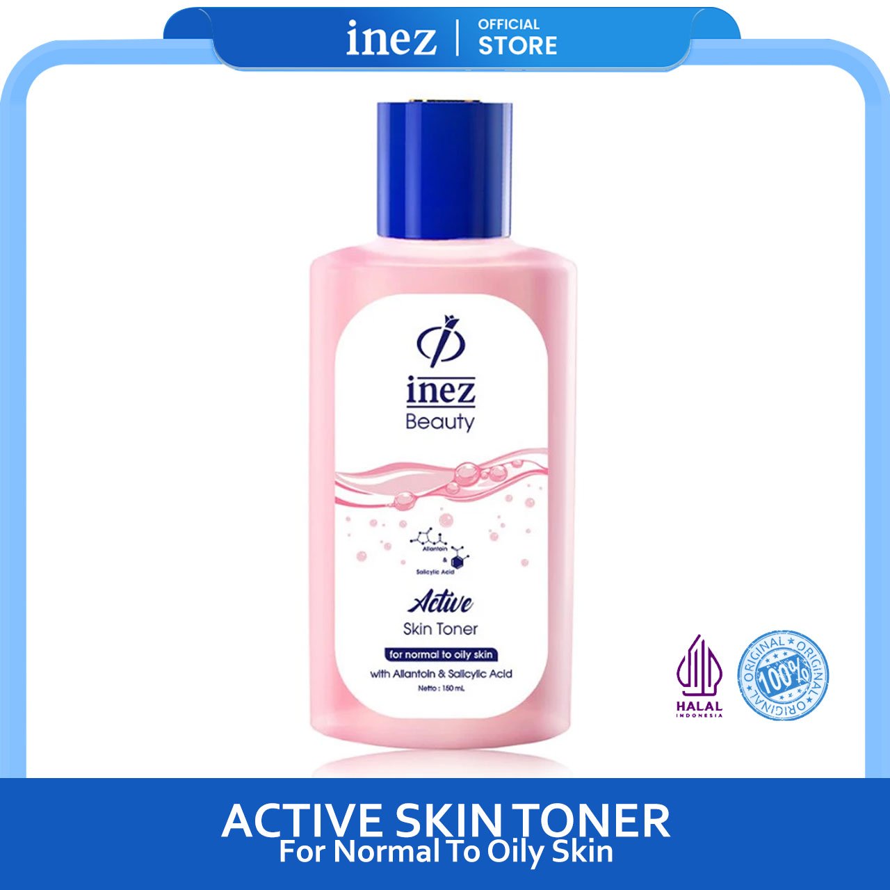 INEZ Active Skin Toner Face Tonic For Normal To Oily Skin
