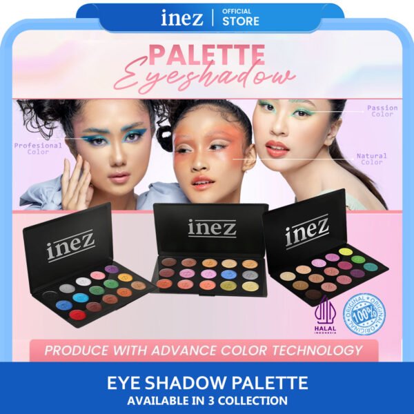 INEZ Eyeshadow Palette Color Contour Plus