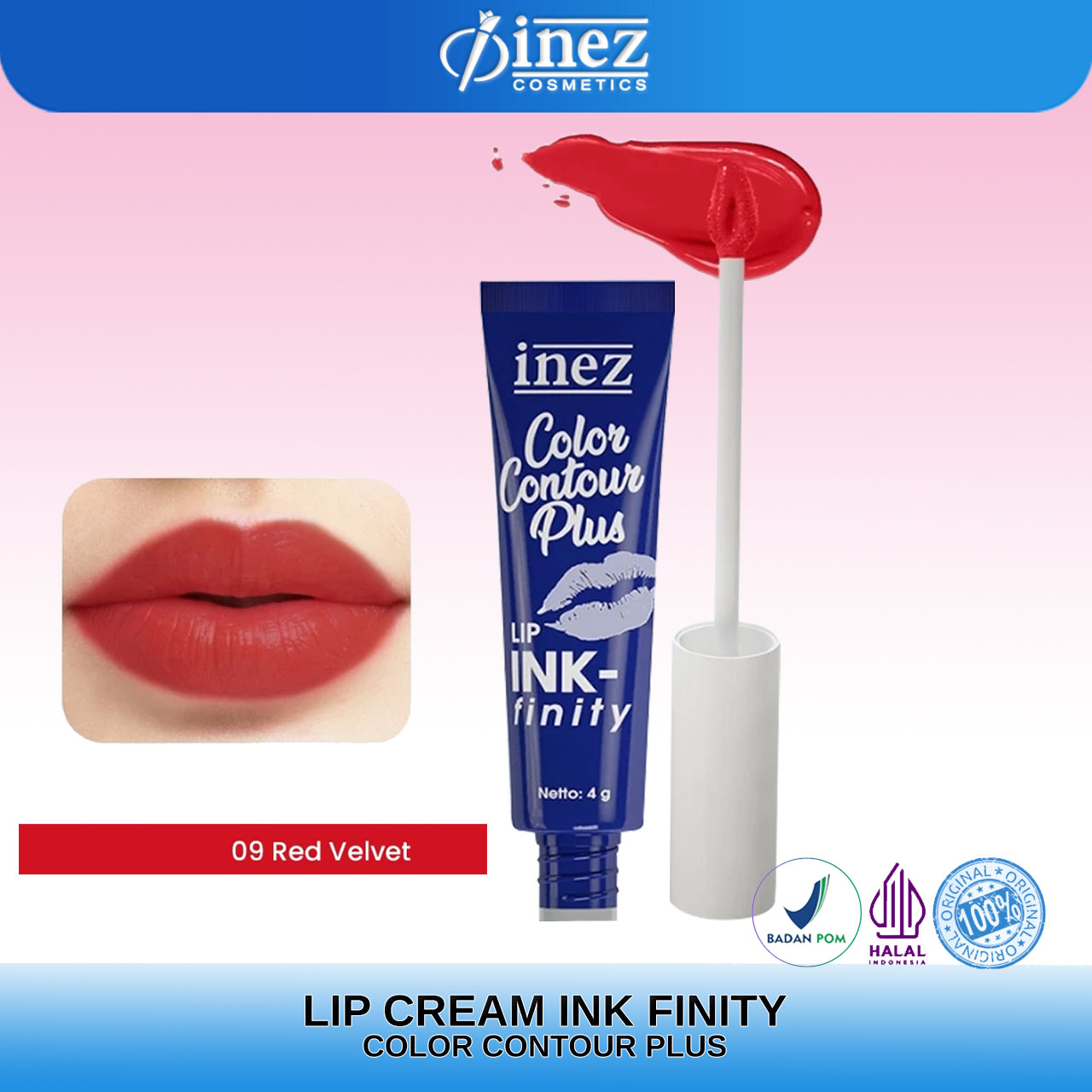 INEZ Lipstick Lip INK-finity Liquid Lip Color Lipstik - Gambar 10