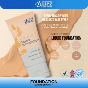 Inez satin smooth liquid foundation