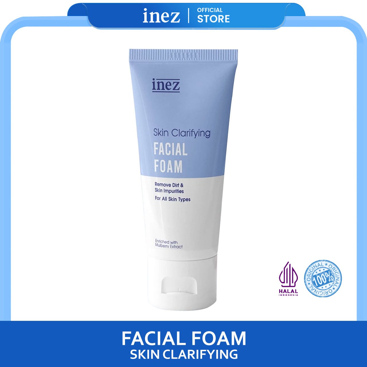 INEZ Skin Clarifying Facial Foam For All Skin Types