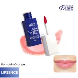 INEZ Lip Tint Lipsence Liptint Natural Glossy Finish Color Contour Plus - Gambar 3