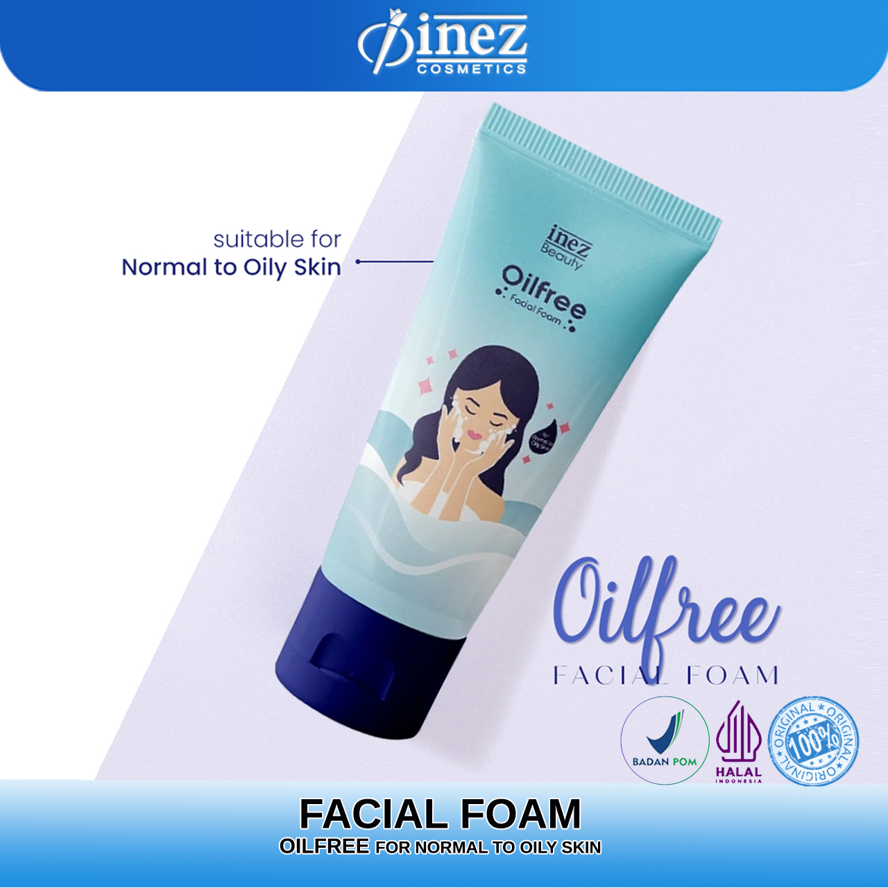 INEZ Oil free Facial Foam