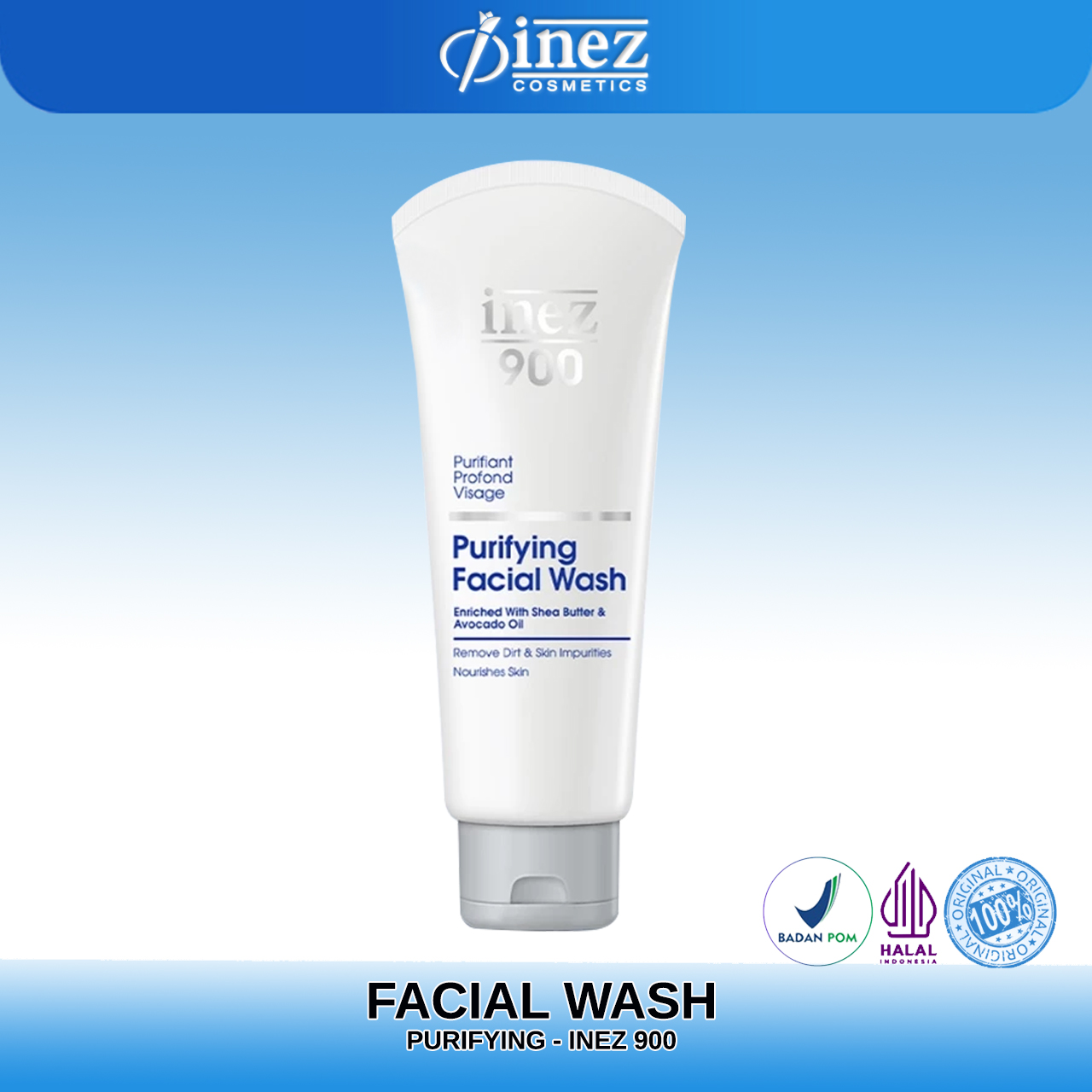 INEZ Purifying Facial Wash Inez 900 - Gambar 2