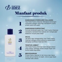 INEZ Beauty Fresh Foamy Cleanser - Gambar 7