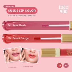 INEZ Lip Cream Suede Lip Color Lipcream Matte - Gambar 2