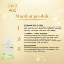 INEZ Parfum Wanita DONNA Eau De Parfum EDP  Inez Cosmetic - Gambar 6