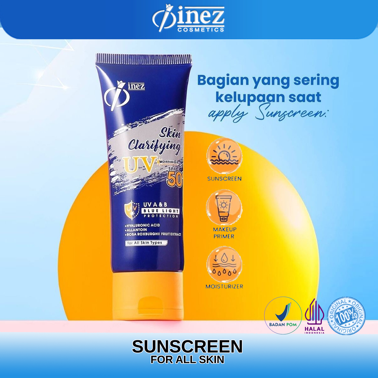 Inez Skin Clarifying UV Moisturizer