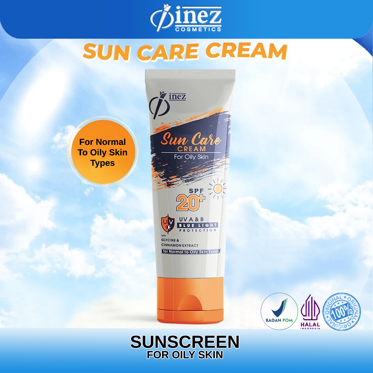 suncare cream for oily